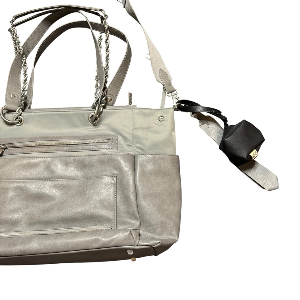 BEIS The Diaper Bag in Gray - Picture 3 of 16